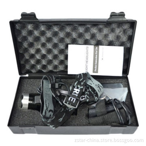 5W Cree Q5 LED Aluminum Headlamp with Lumen Value Range 280-350lm
